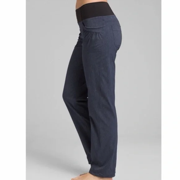 Prana Women’s Summit Pants Navy Black Size S - Picture 2 of 9